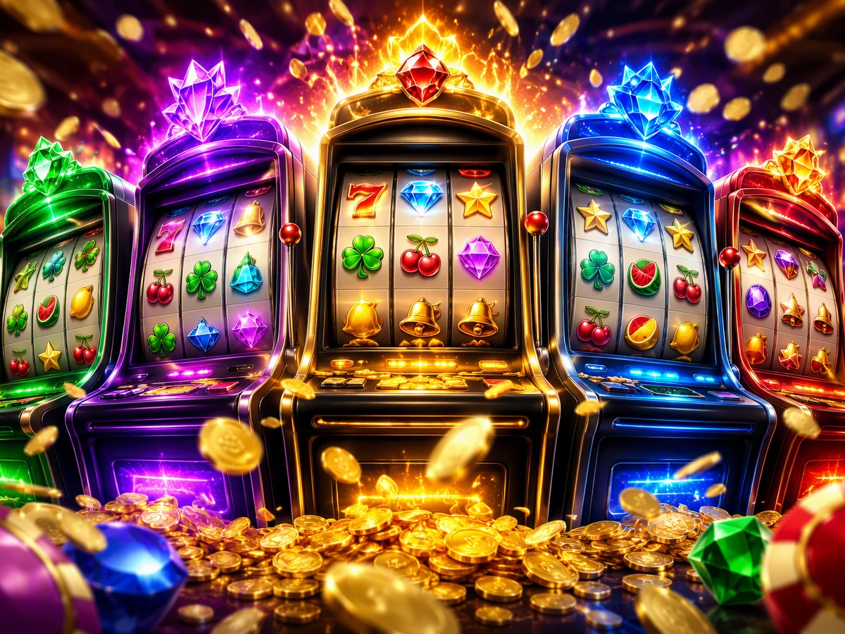 ภาพประกอบเกมสล็อตธีมแฟนตาซีสำหรับการเลือกเกม