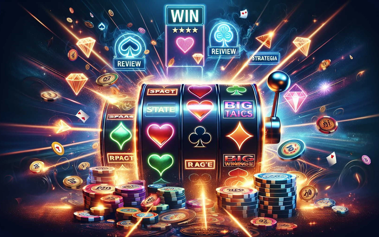 เกมสล็อตบนหน้าจอมือถือพร้อมรีลและปุ่มควบคุม